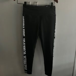 Brand new with tag Victoria’s Secret Sports black pants size S